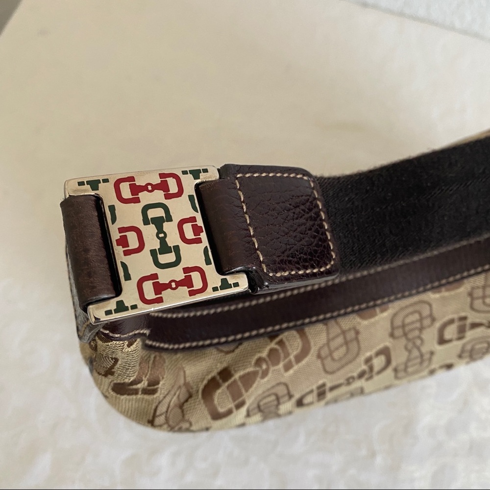 Gucci horsebit canvas hobo bag - Picture 11 of 15